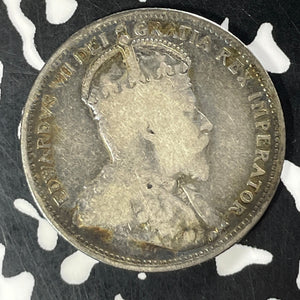 1905 Canada 25 Cents Lot#T4862 Silver!