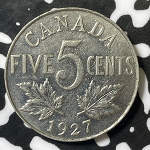 1927 Canada 5 Cents Lot#E5030 Nice!