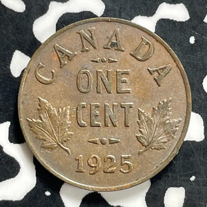 1925 Canada Small Cent Lot#JM9938 Nice! Key Date!