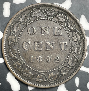 1892 Canada Large Cent Lot#T9358