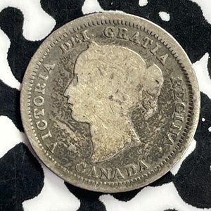 1870 Canada 5 Cents Lot#T9483 Silver!