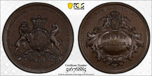 (1842-45) France Kings Engraver Medal PCGS SP64 Lot#G9909 Choice UNC!
