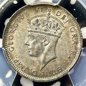1941-C Newfoundland 10 Cents PCGS MS62 Lot#G9843 Silver! Beautiful Toning!