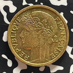 1944 French West Africa 1 Franc Lot#T5750 High Grade! Beautiful!