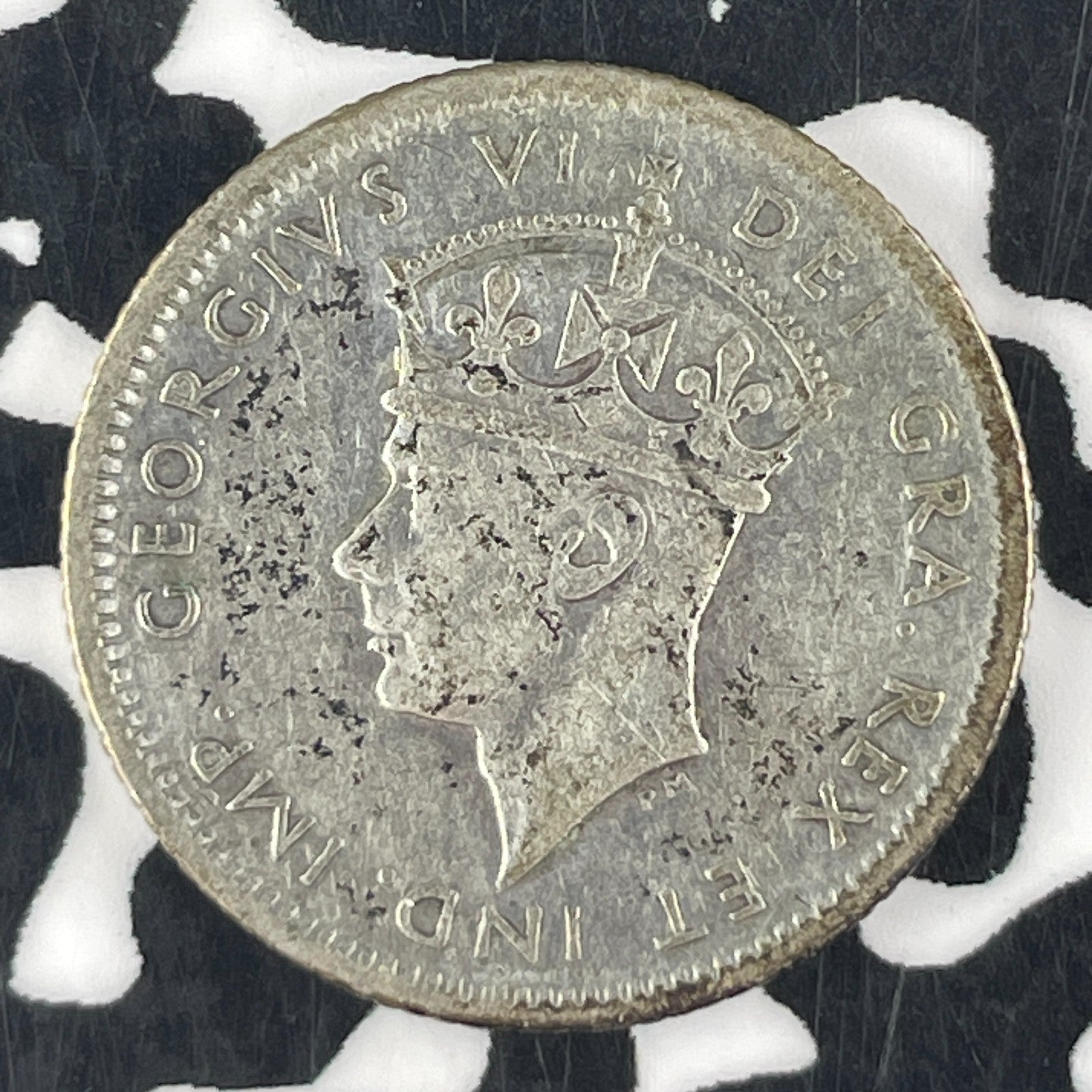 1945-C Newfoundland 10 Cents Lot#F3939 Silver!