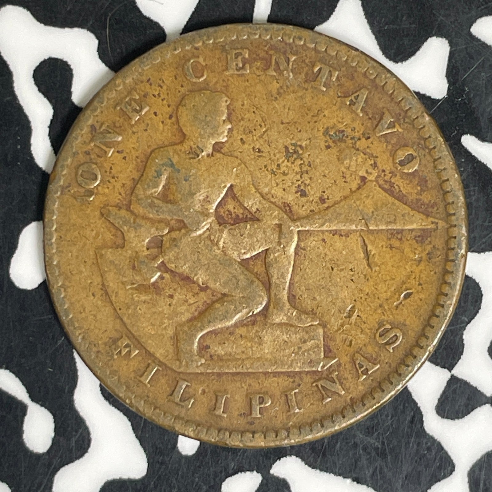 1913-S U.S. Philippines 1 Centavo Lot#C6121