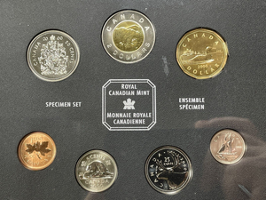 2000 Canada  7x Coin Specimen Set Lot#B2221 With Case