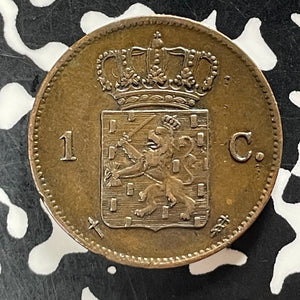 1870 Netherlands 1 Cent Lot#T5053 Nice!
