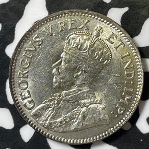 1922 East Africa 50 Cents Lot#E4932 Silver! High Grade! Beautiful!