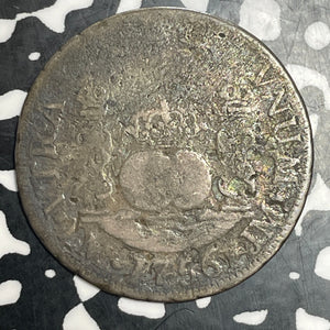 1756-Mo Mexico 2 Reales Lot#T3544 Silver!