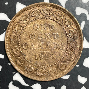 1919 Canada Large Cent Lot#T2551 Nice!