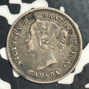 1890-H Canada 5 Cents Lot#T2273 Silver! Nice!