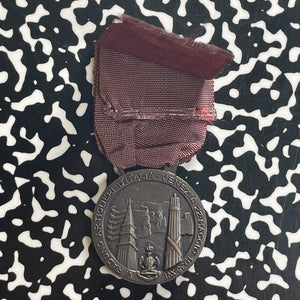 1939 Italy Venetian Artillery Medal With Ribbon Lot#OV1576 30mm