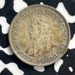 1936 Australia 3 Pence Threepence Lot#C0797 Silver!