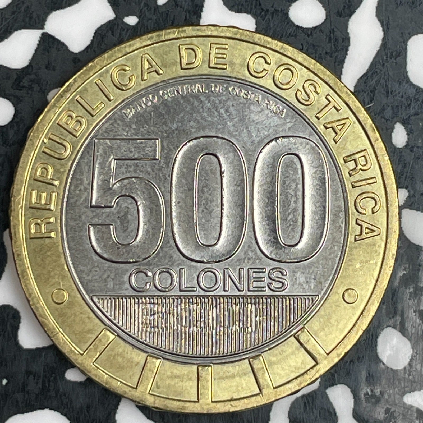 2023 Costa Rica 500 Colones Lot#N0628 High Grade! Beautiful!