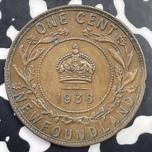 1936 Newfoundland Large Cent Lot#C1473