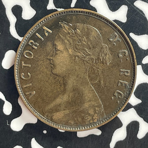 1865 Newfoundland Large Cent Lot#T7960 Nice!