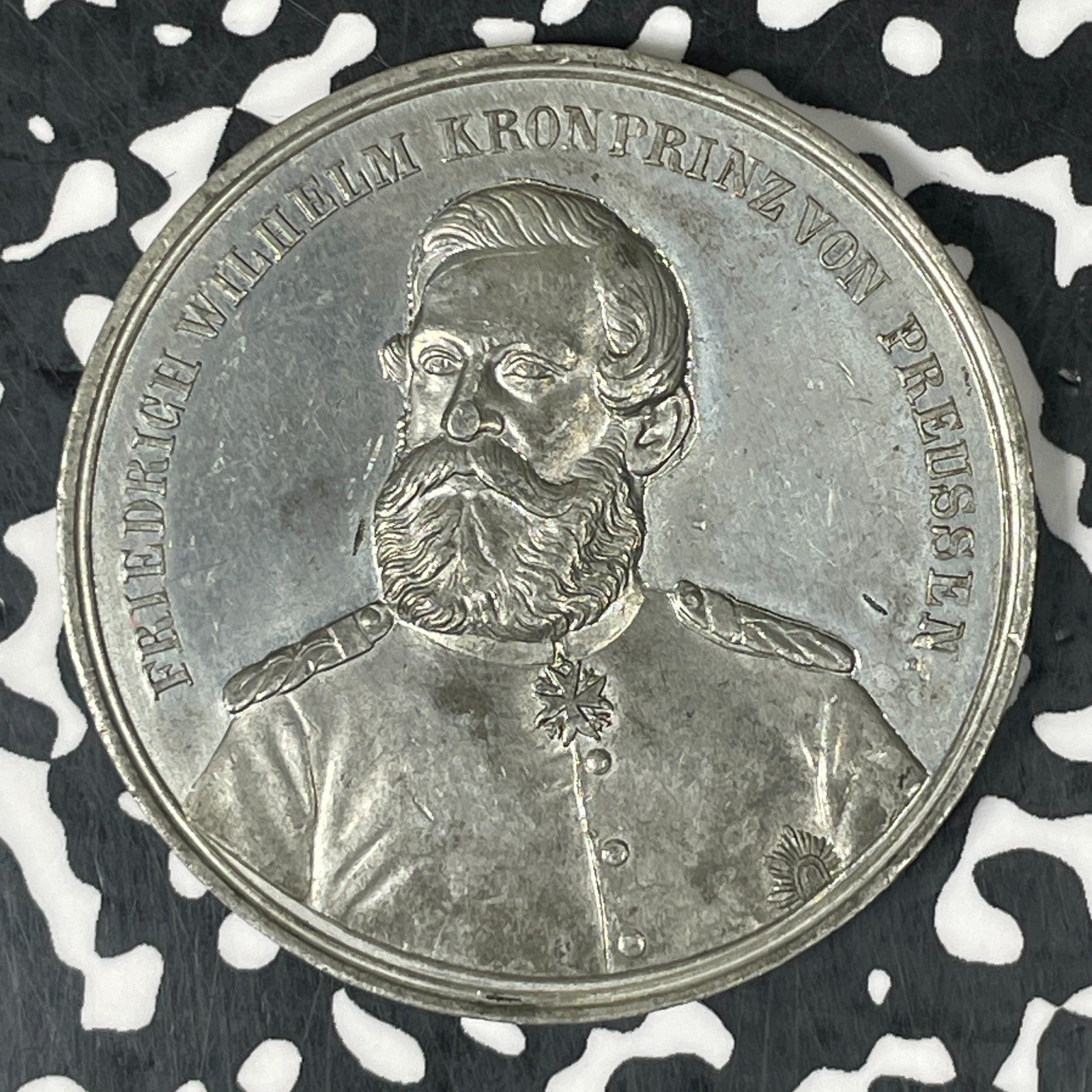 1870 Germany Prussia Franco-Prussian War Victory Medal By Drentwett Lot#JM0598