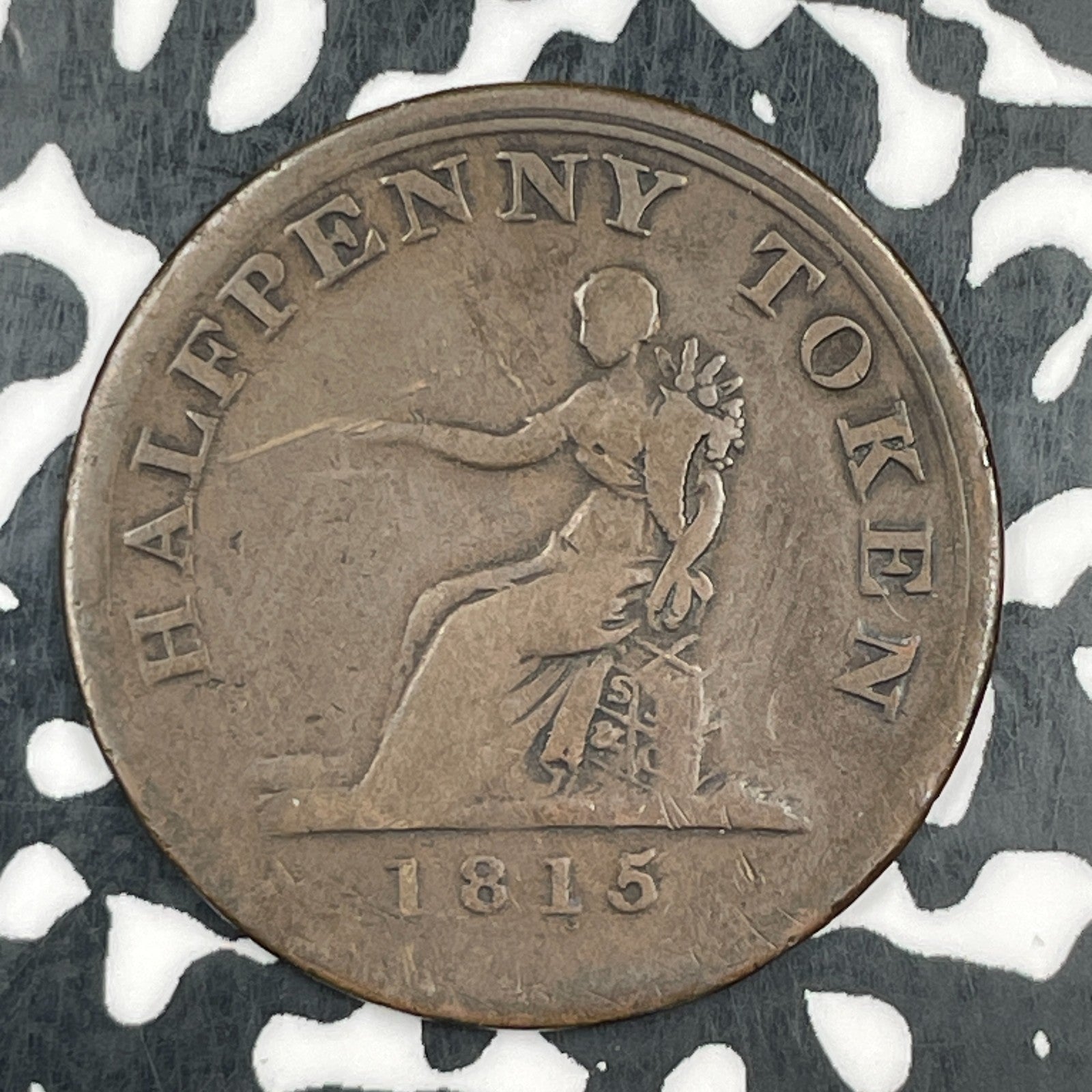 1815 Lower Canada 1/2 Penny Half Penny Token Lot#F8870