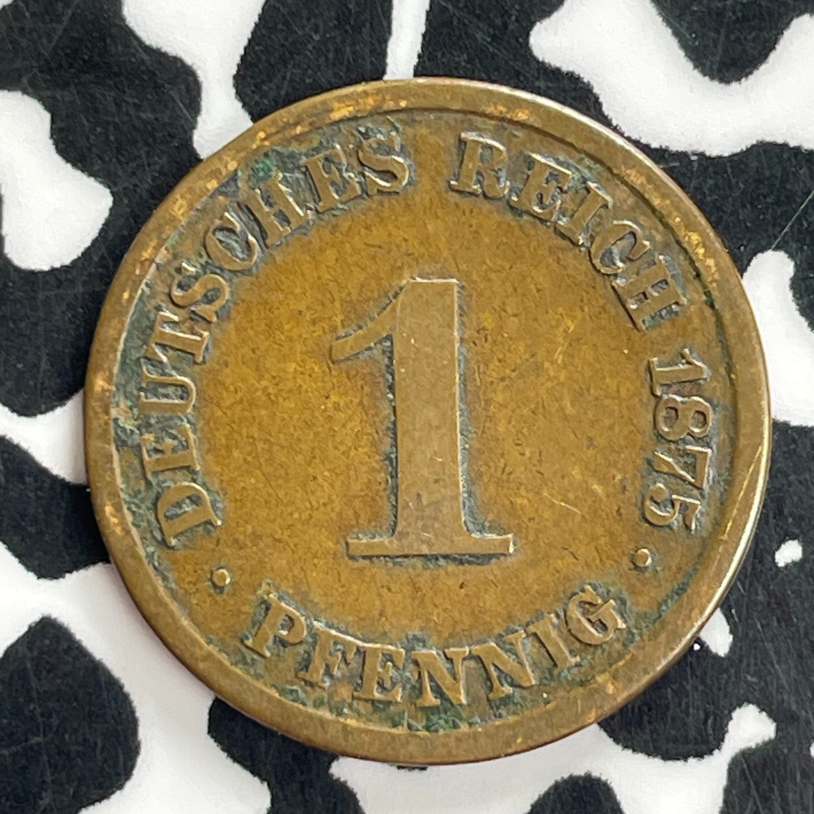 1875-J Germany 1 Pfennig Lot#C3917