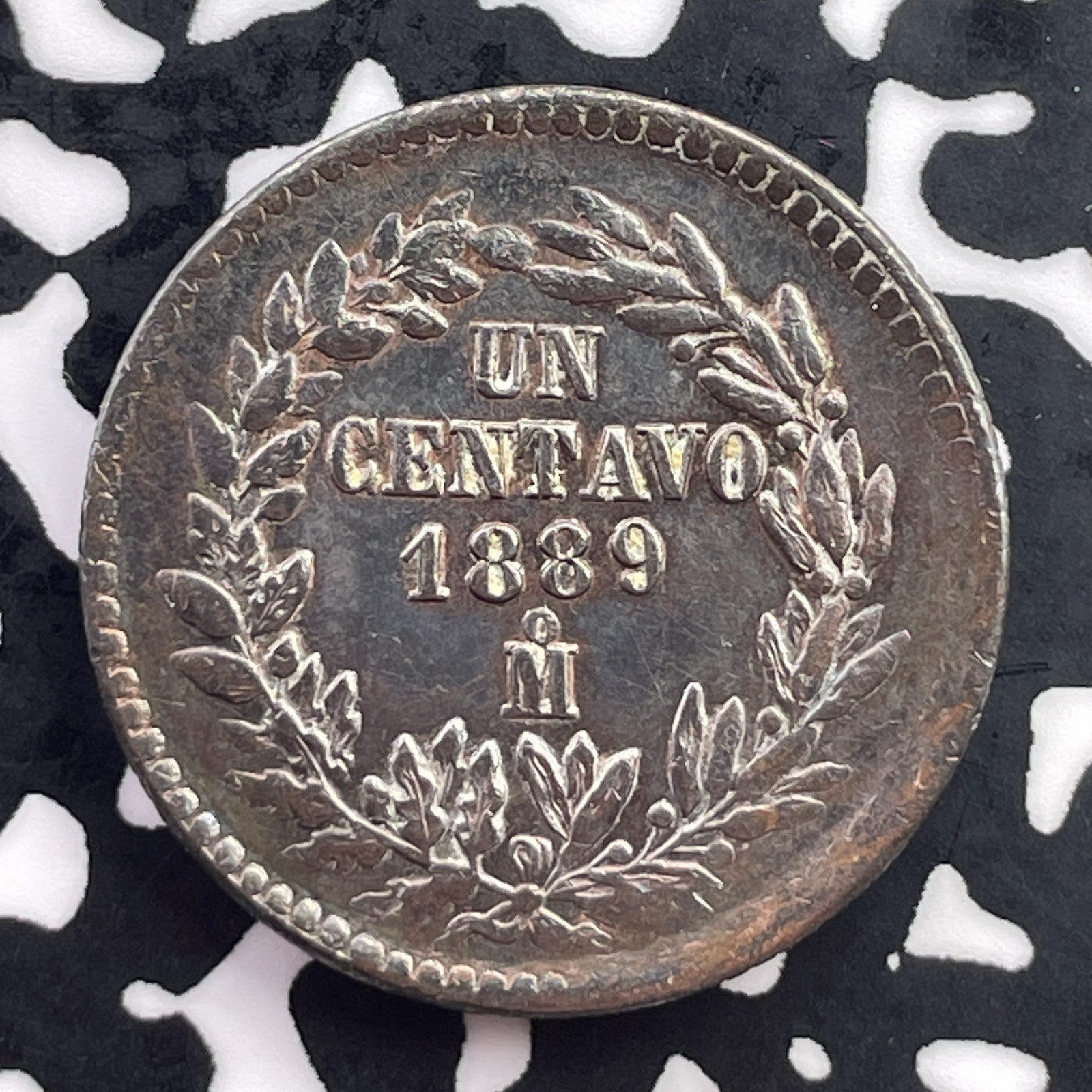 1889-Mo Mexico 1 Centavo Lot#C5694 High Grade! Beautiful!