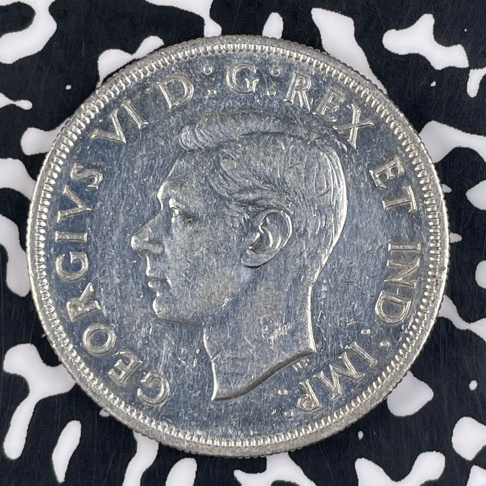 1947-Maple Leaf Canada $1 Dollar Lot#JM1417 Large Silver! Nice! Key Date!