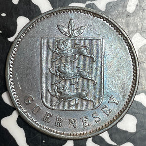 1830 Guernsey 4 Doubles Lot#T3560 Nice!