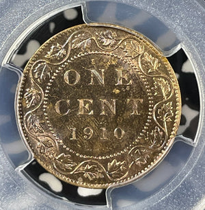1910 Canada Large Cent PCGS MS64RB Lot#G034 Choice UNC!