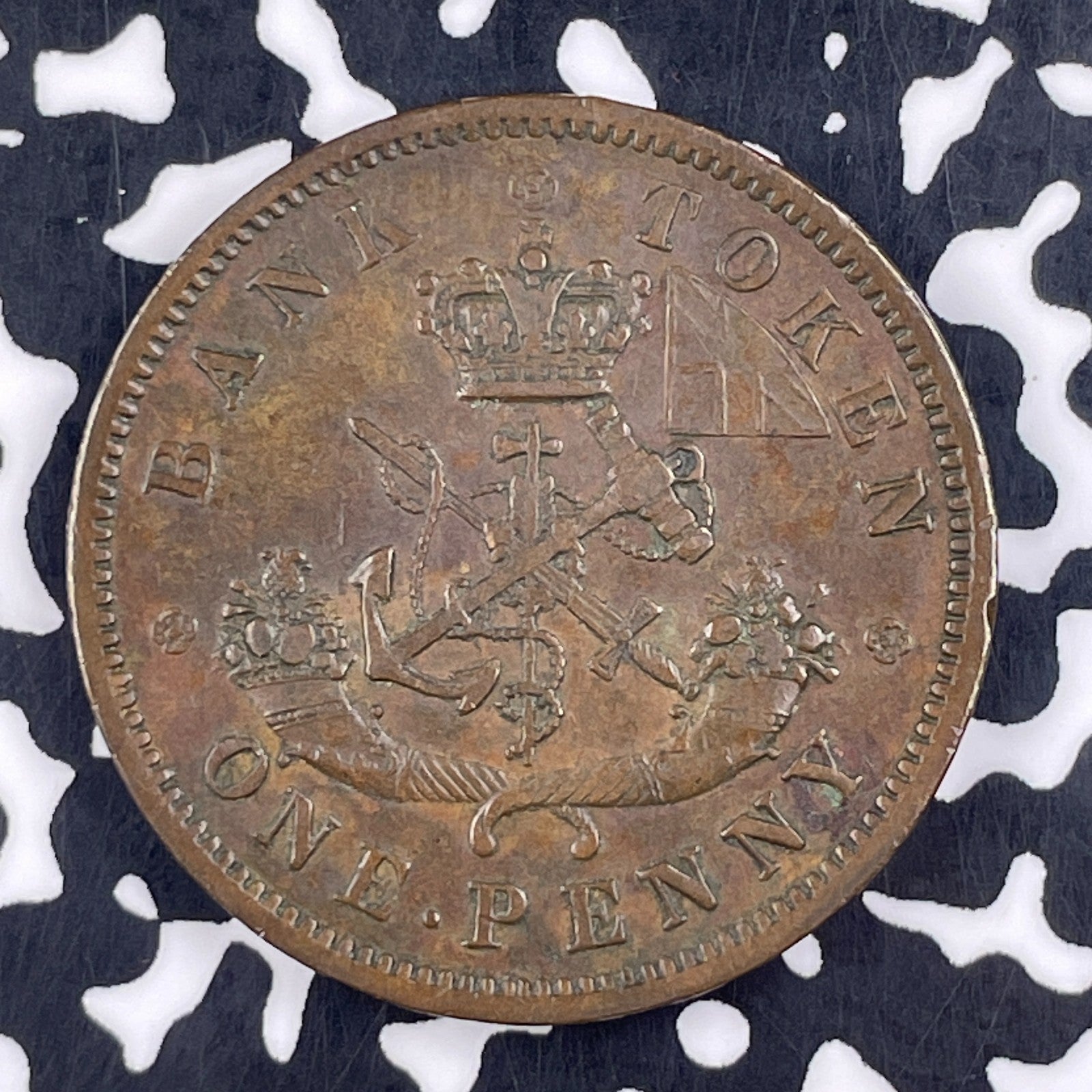 1857 Upper Canada 1 Penny Token Lot#F4989