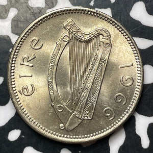 1966 Ireland 1 Shilling (7 Available) (1 Coin Only) High Grade! Beautiful!