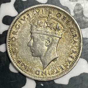 1944-C Newfoundland 10 Cents Lot#T2871 Silver!