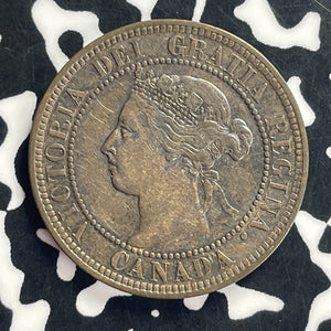 1900-H Canada Large Cent Lot#T9265 Nice!