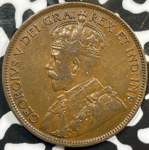 1917 Canada Large Cent Lot#D8569