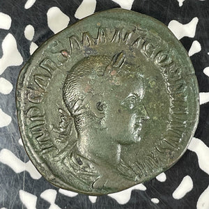 (238-244 AD) Ancient Rome Gordian III AE Sestertius Lot#JM9195 Ric-257