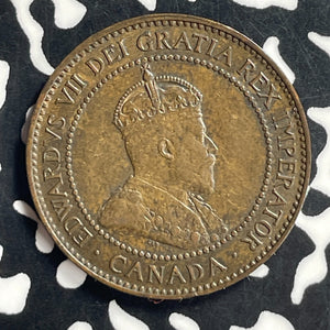 1907-H Canada Large Cent Lot#T7153 Nice! Key Date!