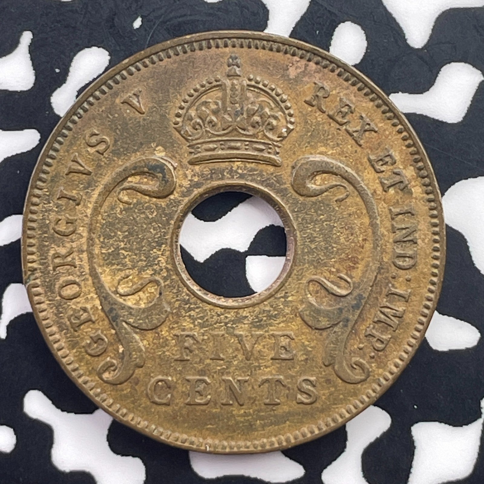 1935 East Africa 5 Cents Lot#C4830