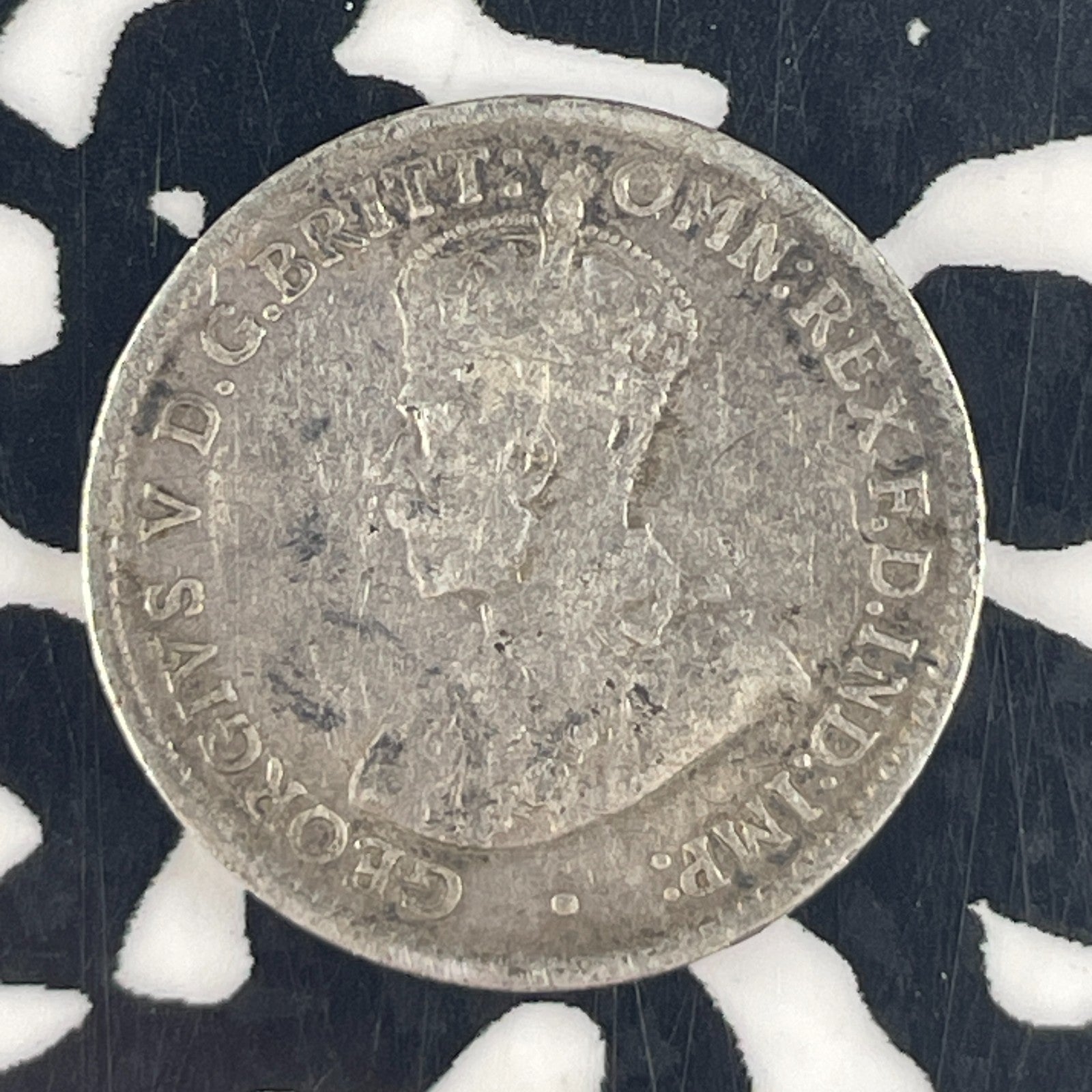 1918-M Australia 3 Pence Threepence Lot#F4535 Silver!