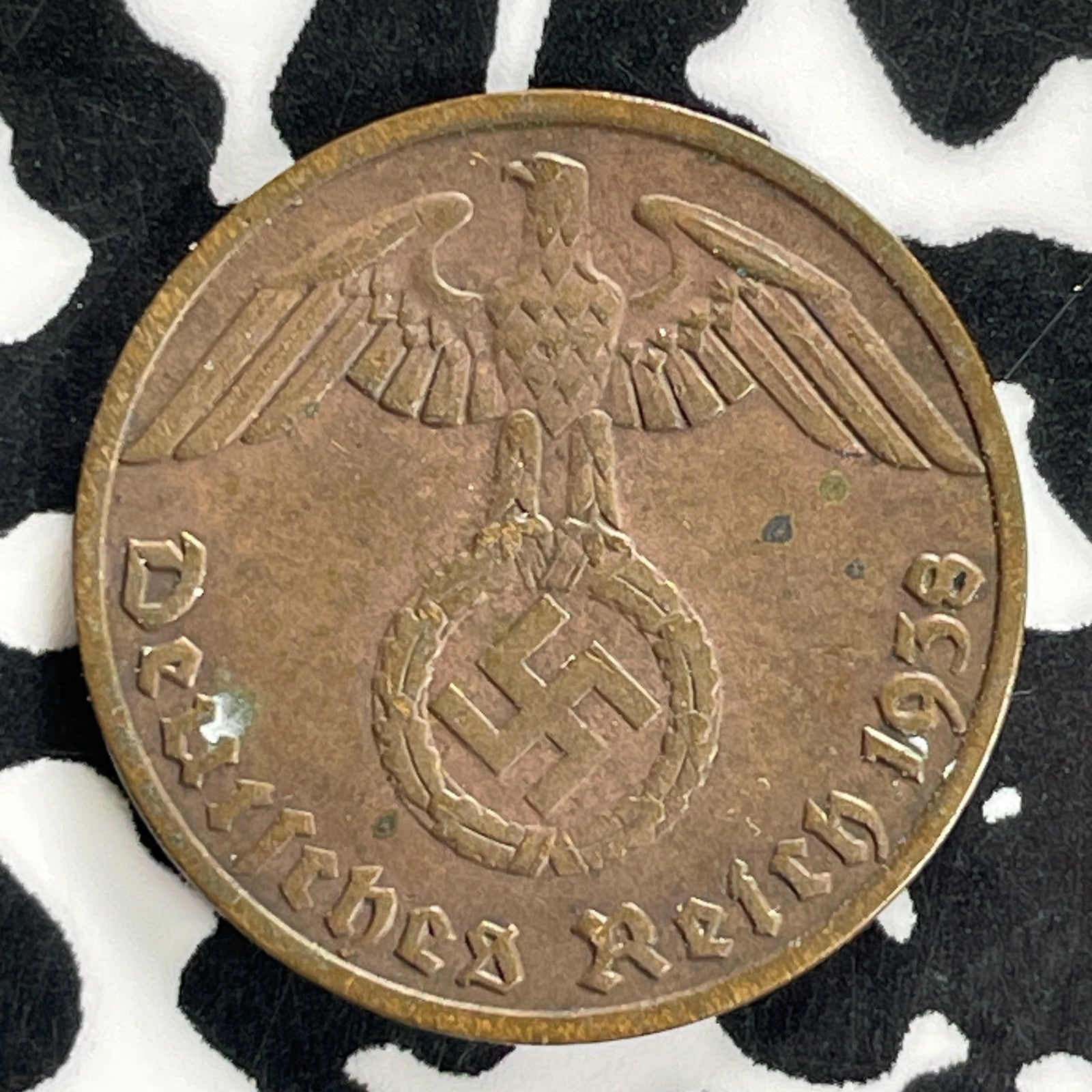 1938-A Germany 1 Pfennig Lot#C3244