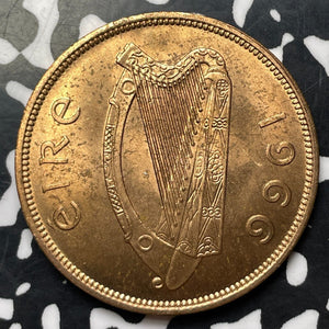 1966 Ireland 1 Penny (7 Available) (1 Coin Only) High Grade! Beautiful!