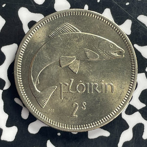 1964 Ireland 1 Florin Lot#T8879 High Grade! Beautiful!