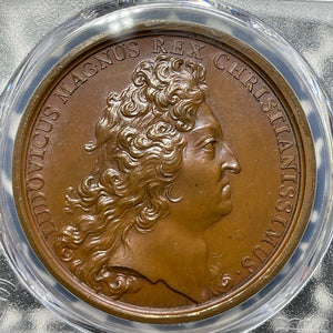 "1697" France Peace Of Rijswijk Restrike Medal PCGS MS64BN Lot#G8566 Divo-272