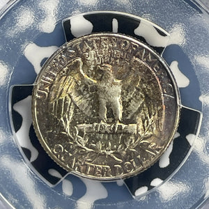 1958 U.S. 25 Cents Washington Quarter PCGS MS65 Lot#G653 Silver! Gem BU!