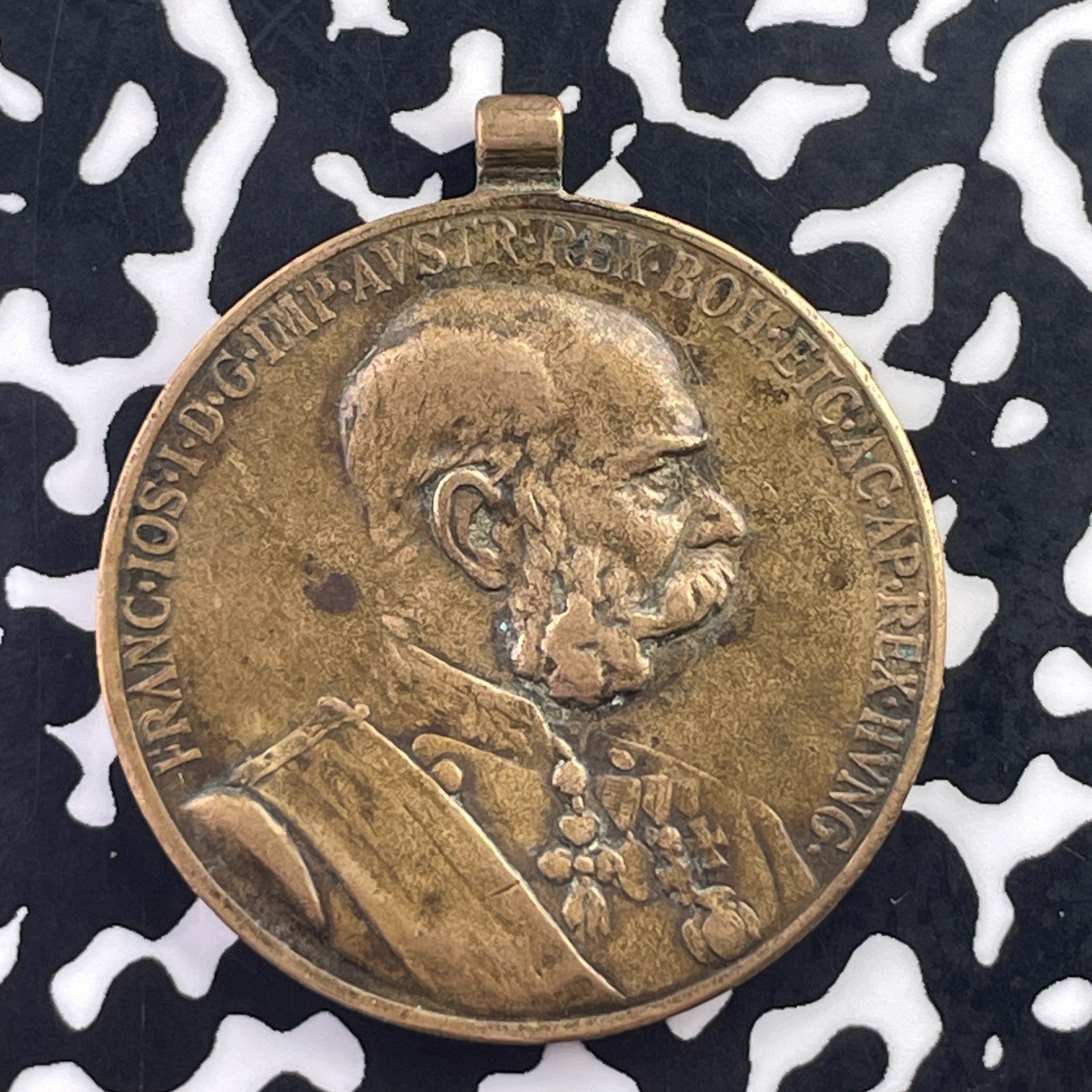 1898 Austria Franz Josef I 50th Anniversary Medal Lot#C6797 34mm