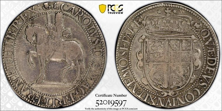 (1637-42) Scotland Charles I 30 Shillings PCGS VF35 Lot#G1584 Silver! S-5555