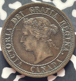 1882-H Canada Large Cent Lot#T8898