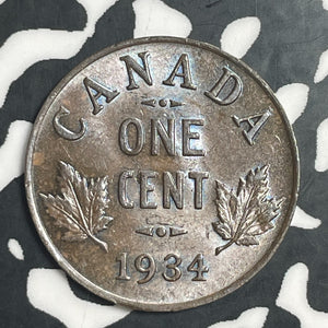 1934 Canada Small Cent Lot#T3631 High Grade! Beautiful!