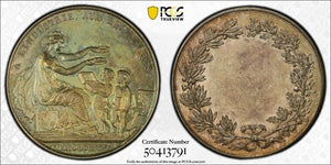 (c.1900) Switzerland Geneva Fine Arts Industry Medal PCGS SP64 Lot#G8843 Silver!