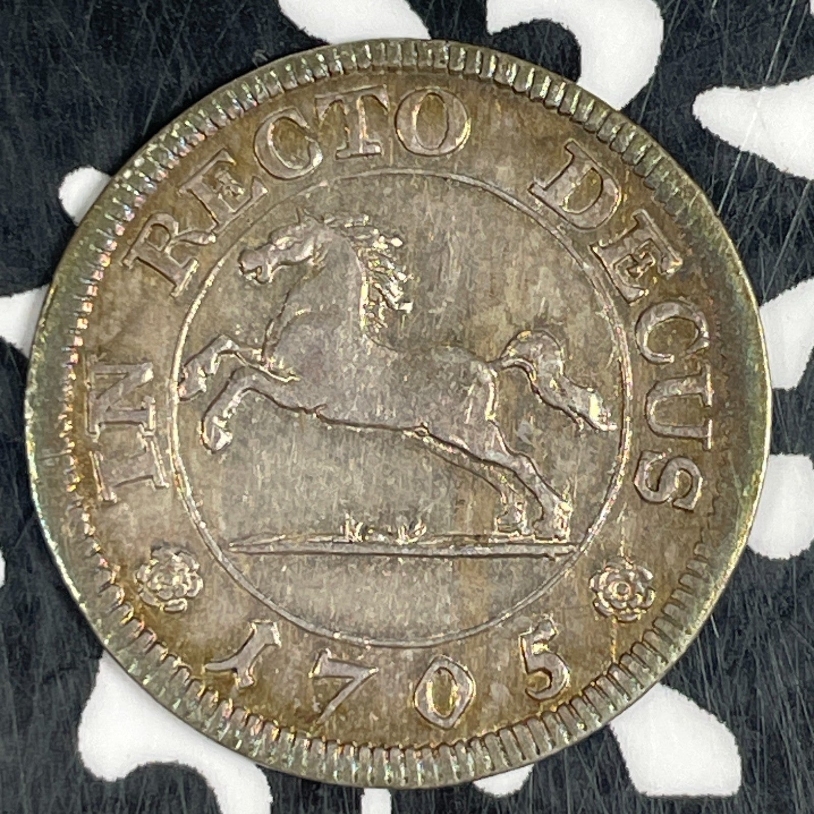 1705-HCH Germany Brunswick-Wolfenbuttel 4 Mariengroschen Lot#JM0679 Silver!