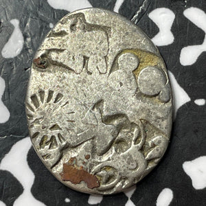 (322-185 BC) Ancient India Mauryan Empire 1 Karshapana Lot#D7595 Silver!