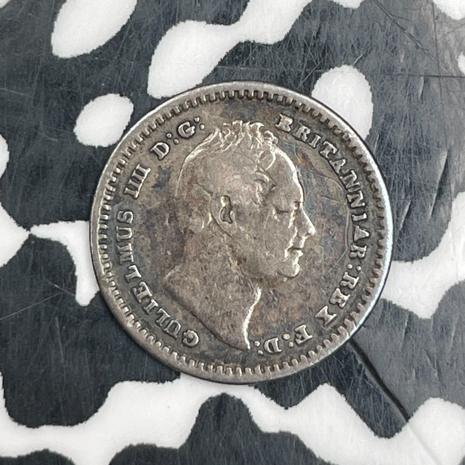 1836 Great Britain William IV 1 1/2 Pence Lot#N1847 Silver!